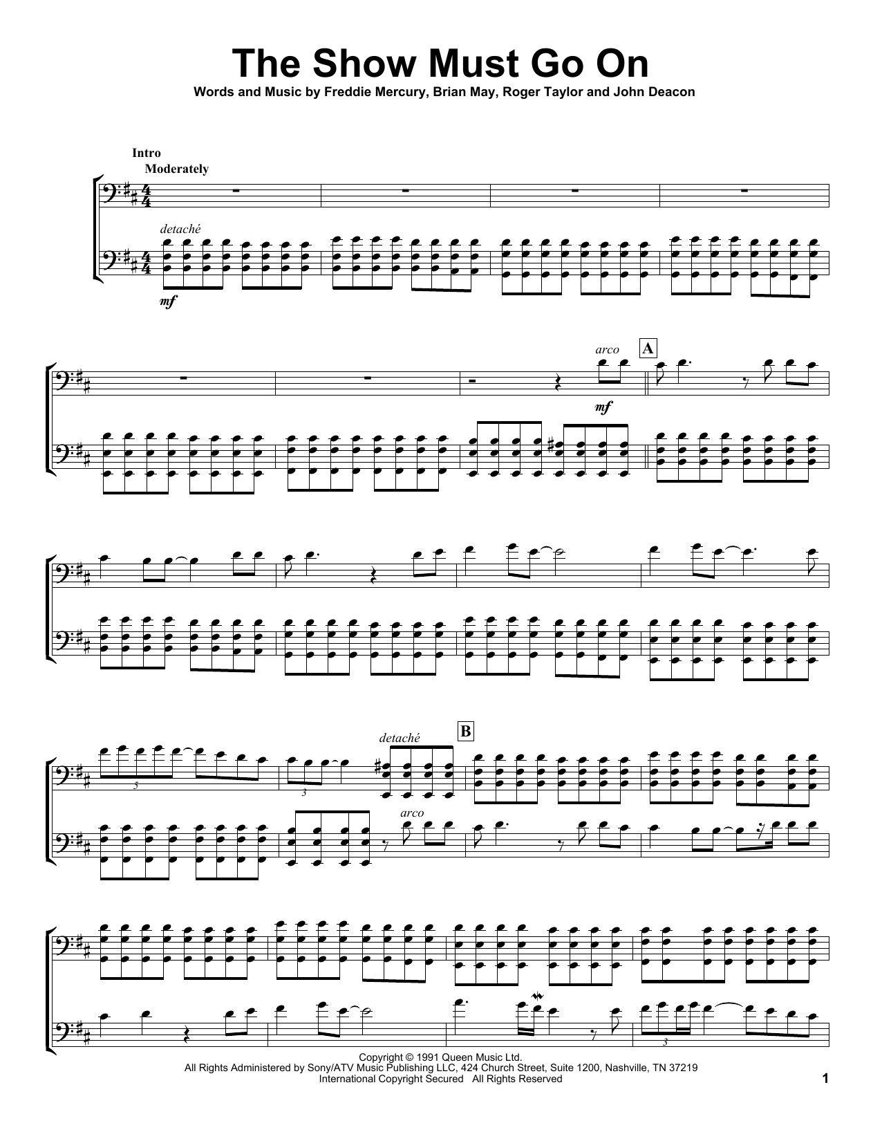 Learn to play 2Cellos The Show Must Go On sheet music for Cello Duet in minutes. 2Cellos The Show Must Go On sheet music preview music notes and score for Cello Duet including 5 page(s)