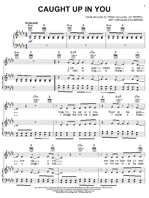 Learn to play 38 Special Caught Up In You sheet music for Lyrics & Chords in minutes. 38 Special Caught Up In You sheet music preview music notes and score for Lyrics & Chords including 4 page(s)