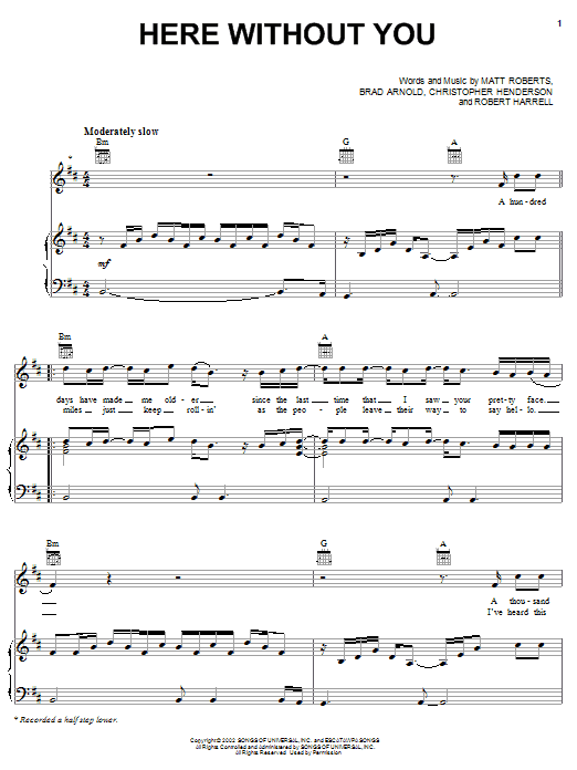 Download 3 doors down here without you outlet