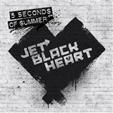 Download or print 5 Seconds of Summer Jet Black Heart (Start Again) Sheet Music Printable PDF 5-page score for Pop / arranged Piano, Vocal & Guitar (Right-Hand Melody) SKU: 122920