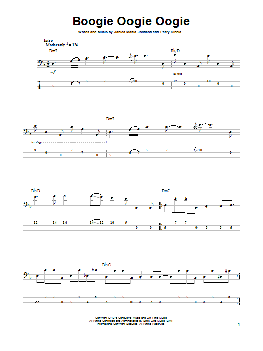 Learn to play A Taste Of Honey Boogie Oogie Oogie sheet music for Bass Guitar Tab in minutes. A Taste Of Honey Boogie Oogie Oogie sheet music notes and chords