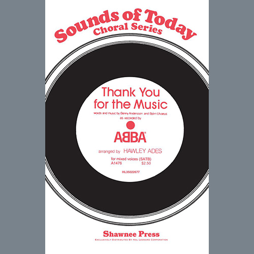 ABBA Thank You For The Music (arr. Hawley Ades) profile picture