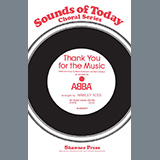 Download or print ABBA Thank You For The Music (arr. Hawley Ades) Sheet Music Printable PDF 7-page score for Broadway / arranged SATB Choir SKU: 445257