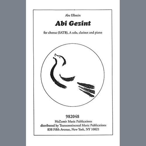 Abe Ellstein Abi Gezint (arr. Joshua Jacobson) profile picture