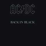 Download or print AC/DC Back In Black Sheet Music Printable PDF 6-page score for Rock / arranged Piano, Vocal & Guitar SKU: 41363