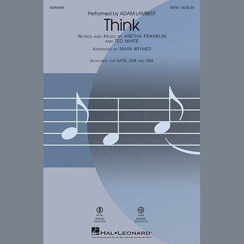 Adam Lambert Think (from Captain Underpants: The First Epic Movie) (Arr. Mark Brymer) - Trumpet 2 pictures Adam Lambert Think (from Captain Underpants: The First Epic Movie) (Arr. Mark Brymer) - Trumpet 2 profile picture