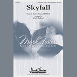 Download or print J.A.C. Redford Skyfall Sheet Music Printable PDF 15-page score for Pop / arranged SATB SKU: 97423