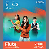 Download or print Agata Gojkošek March (Grade 6, list C3, from the ABRSM Flute Syllabus from 2026) Sheet Music Printable PDF 7-page score for Classical / arranged Flute Solo SKU: 1765779
