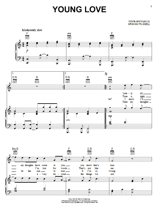 Learn to play Air Supply Young Love sheet music for Piano, Vocal & Guitar (Right-Hand Melody) in minutes. Air Supply Young Love sheet music preview music notes and score for Piano, Vocal & Guitar (Right-Hand Melody) including 6 page(s)