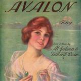 Download or print Al Jolson Avalon Sheet Music Printable PDF 4-page score for Easy Listening / arranged Piano, Vocal & Guitar (Right-Hand Melody) SKU: 44858