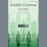 Download or print Alan Billingsley Goldfish Christmas Sheet Music Printable PDF 4-page score for Concert / arranged 3-Part Mixed SKU: 152471