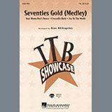 Download or print Alan Billingsley Seventies Gold (Medley) Sheet Music Printable PDF 23-page score for Pop / arranged TTB Choir SKU: 1358385