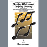 Download or print Alan Menken, David Zippel & Stephen Schwartz Go The Distance / Defying Gravity (arr. Roger Emerson) Sheet Music Printable PDF 10-page score for Children / arranged 2-Part Choir SKU: 1687958