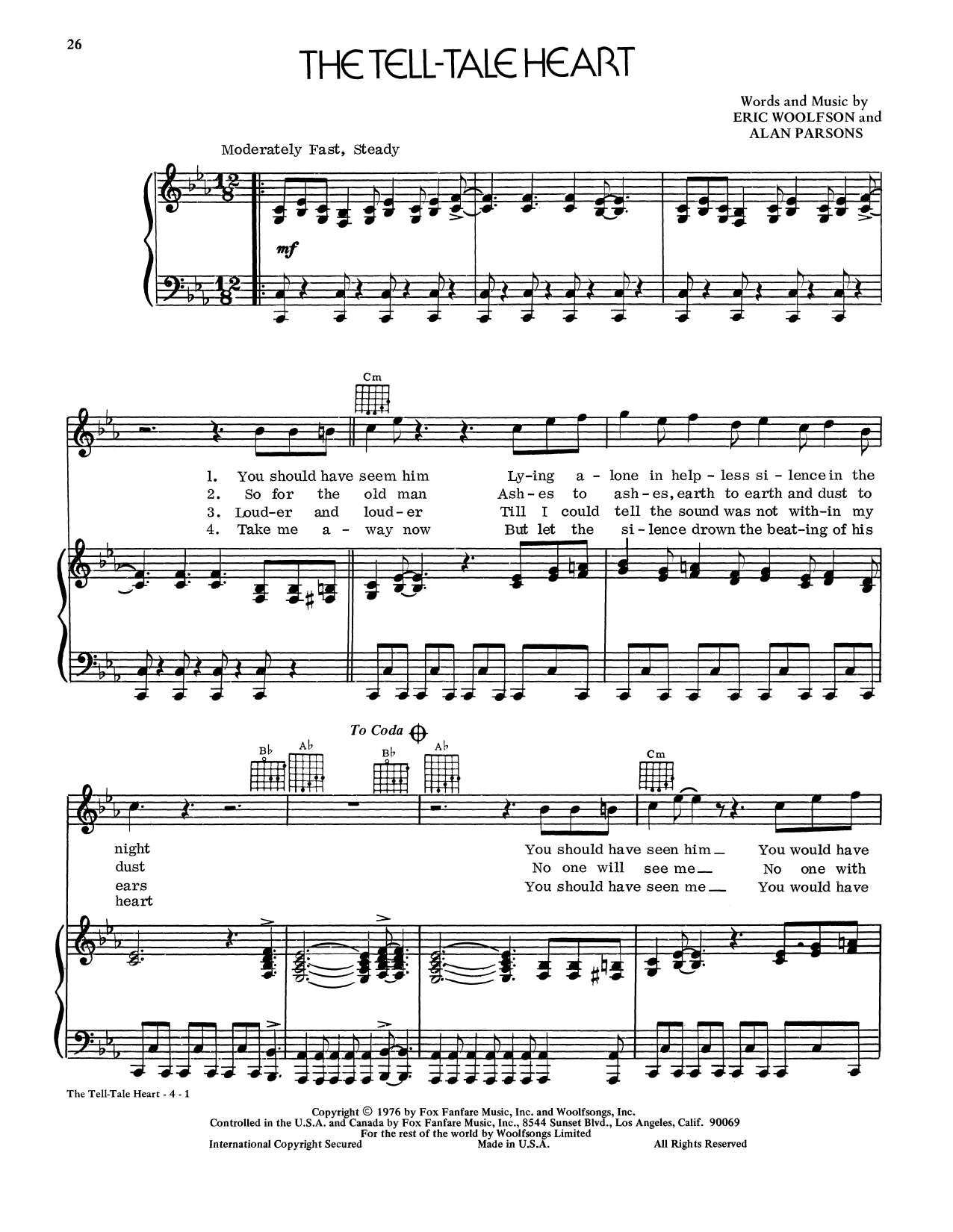 tell tale heart pages