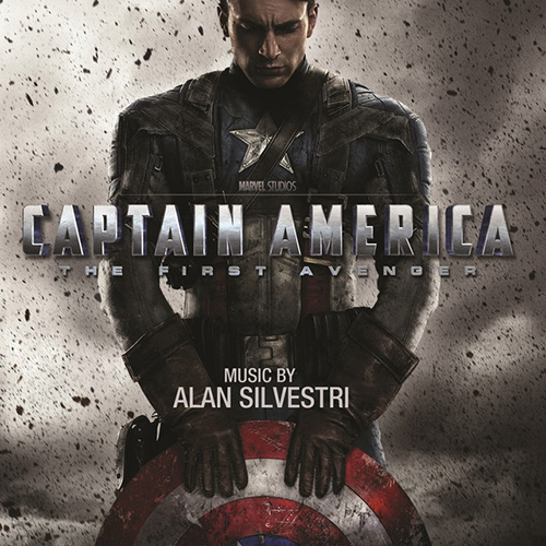 Download Alan Silvestri Captain America March (from Captain America) Sheet Music arranged for Big Note Piano - printable PDF music score including 3 page(s)