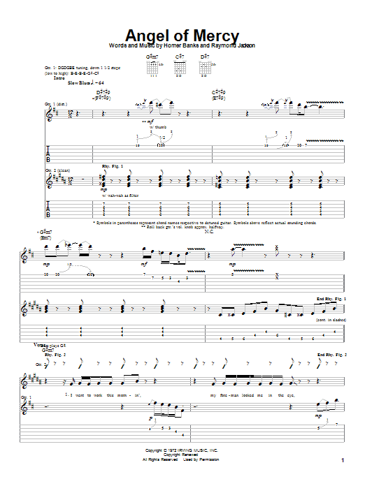 Learn to play Albert King Angel Of Mercy sheet music for Guitar Tab in minutes. Albert King Angel Of Mercy sheet music notes and chords