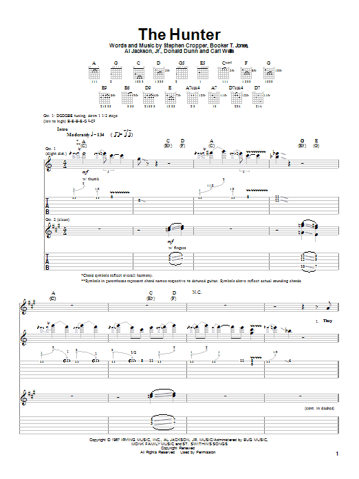 Learn to play Albert King The Hunter sheet music for Guitar Tab in minutes. Albert King The Hunter sheet music notes and chords