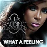 Download or print Alex Gaudino What A Feeling (feat. Kelly Rowland) Sheet Music Printable PDF 6-page score for Pop / arranged Piano, Vocal & Guitar (Right-Hand Melody) SKU: 109652