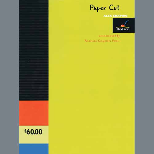 Alex Shapiro Paper Cut - Full Score profile picture