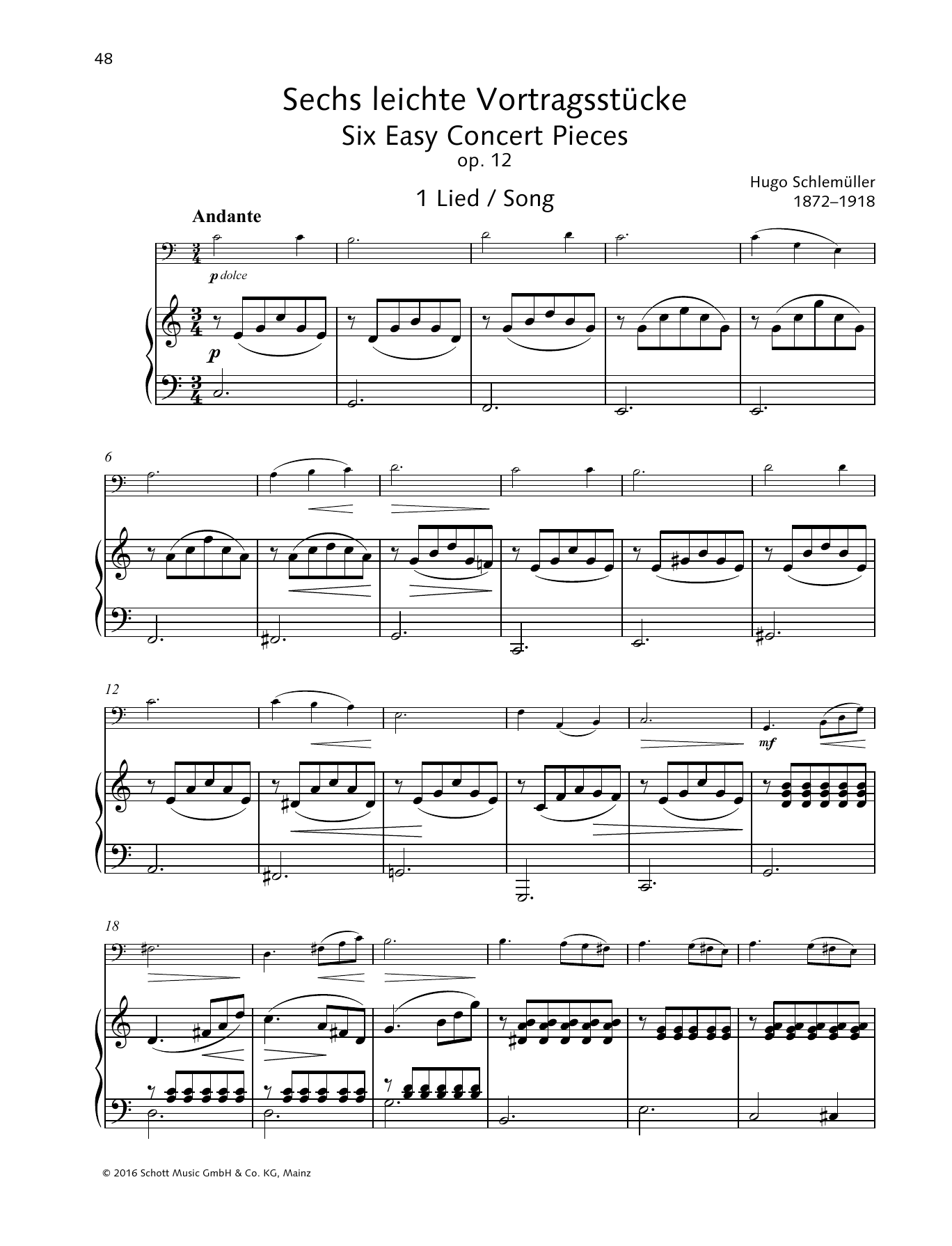Learn to play Alexander Gretchaninoff Song sheet music for String Solo in minutes. Alexander Gretchaninoff Song sheet music preview music notes and score for String Solo including 3 page(s)