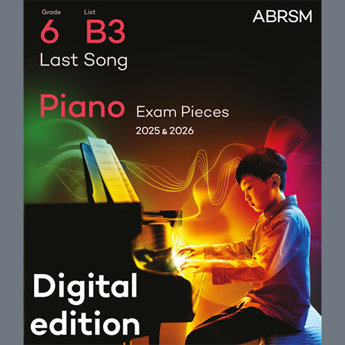 Alexis Ffrench Last Song (Grade 6, list B3, from the ABRSM Piano Syllabus 2025 & 2026) profile picture