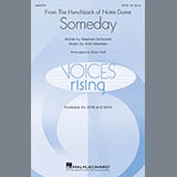 Download or print All-4-One Someday (from Walt Disney's The Hunchback Of Notre Dame) (arr. Mac Huff) Sheet Music Printable PDF 7-page score for Disney / arranged SATB Choir SKU: 409870