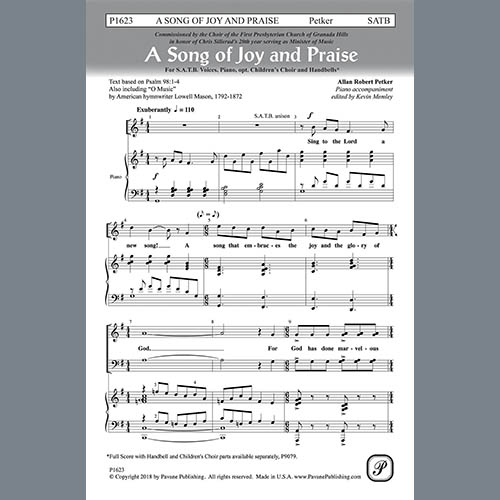 Allan Petker A Song Of Joy And Praise profile picture