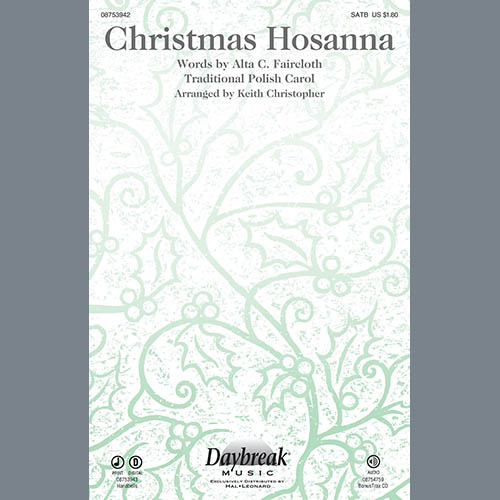 Traditional Carol Christmas Hosanna (arr. Keith Christopher) profile picture