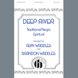 Download or print Alvin Waddles & Brandon Waddles Deep River Sheet Music Printable PDF 7-page score for Concert / arranged SATB Choir SKU: 1345471