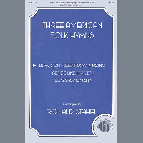American Folk Hymn How Can I Keep From Singing (arr. Ronald Staheli) profile picture