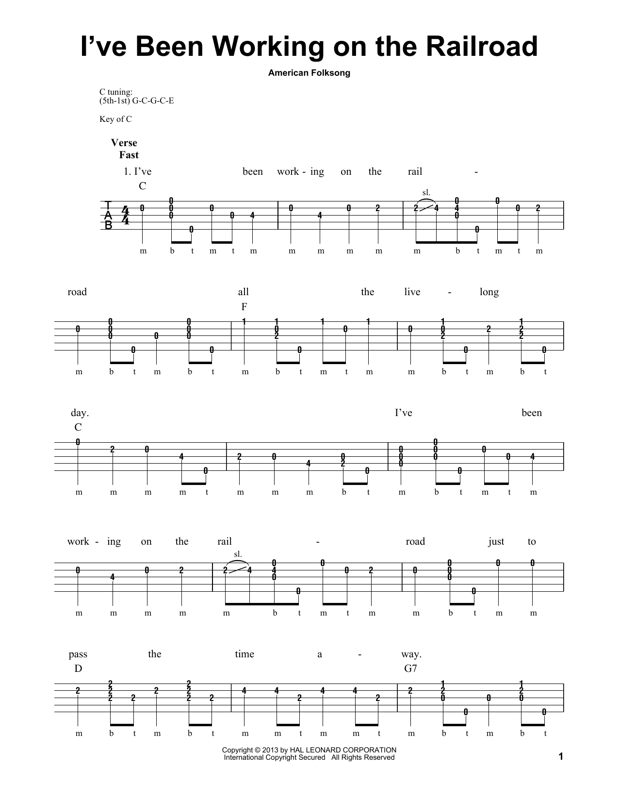 Learn to play American Folksong I've Been Working On The Railroad sheet music for E-Z Play Today in minutes. American Folksong I've Been Working On The Railroad sheet music preview music notes and score for E-Z Play Today including 2 page(s)
