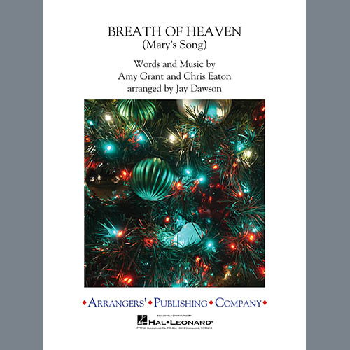 Amy Grant Breath of Heaven (Mary's Song) (arr. Jay Dawson) - Conductor Score (Full Score) profile picture