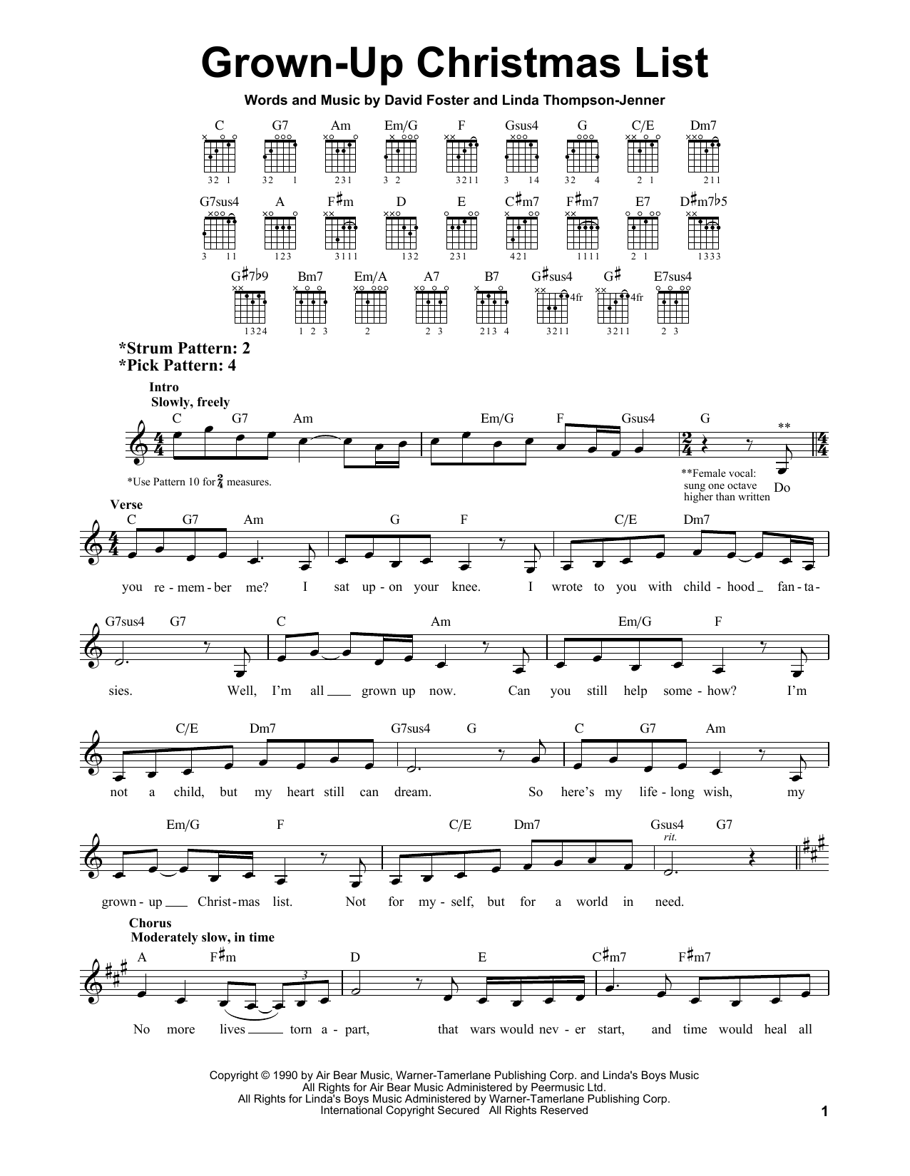 Learn to play Amy Grant Grown-Up Christmas List sheet music for Piano Duet in minutes. Amy Grant Grown-Up Christmas List sheet music preview music notes and score for Piano Duet including 6 page(s)