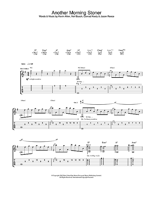 Learn to play And You Will Know Us By The Trail Of Dead Another Morning Stoner sheet music for Guitar Tab in minutes. And You Will Know Us By The Trail Of Dead Another Morning Stoner sheet music notes and chords