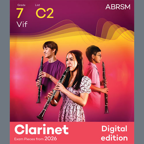 André Caplet Vif (Grade 7, list C2, from the ABRSM Clarinet Syllabus from 2026) profile picture