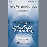 Download or print Andrea Ramsey Ave Verum Corpus Sheet Music Printable PDF 7-page score for World / arranged SATB SKU: 155554