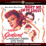 Download or print Andrew B. Sterling Meet Me In St. Louis, Louis Sheet Music Printable PDF 1-page score for Film and TV / arranged Melody Line, Lyrics & Chords SKU: 198002