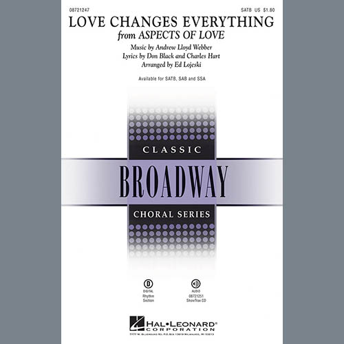 Andrew Lloyd Webber Love Changes Everything (from Aspects Of Love) (arr. Ed Lojeski) profile picture