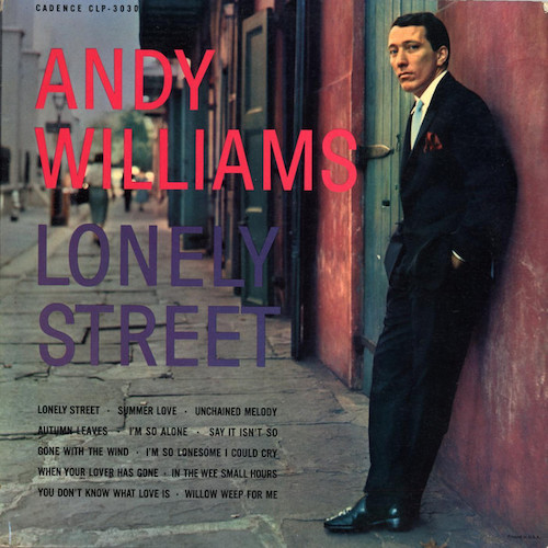 Andy Williams Lonely Street profile picture
