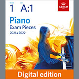 Download or print Anon. A Toy (Grade 1, list A1, from the ABRSM Piano Syllabus 2021 & 2022) Sheet Music Printable PDF 1-page score for Classical / arranged Piano Solo SKU: 454351