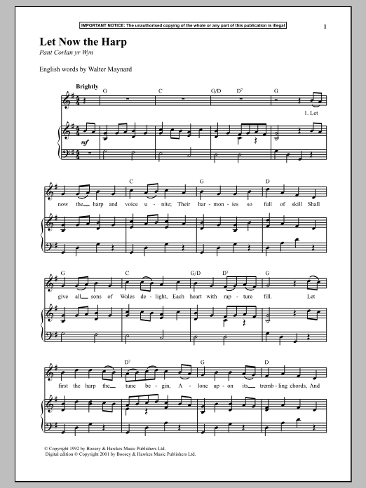 Learn to play Anonymous Let Now The Harp sheet music for Piano in minutes. Anonymous Let Now The Harp sheet music notes and chords