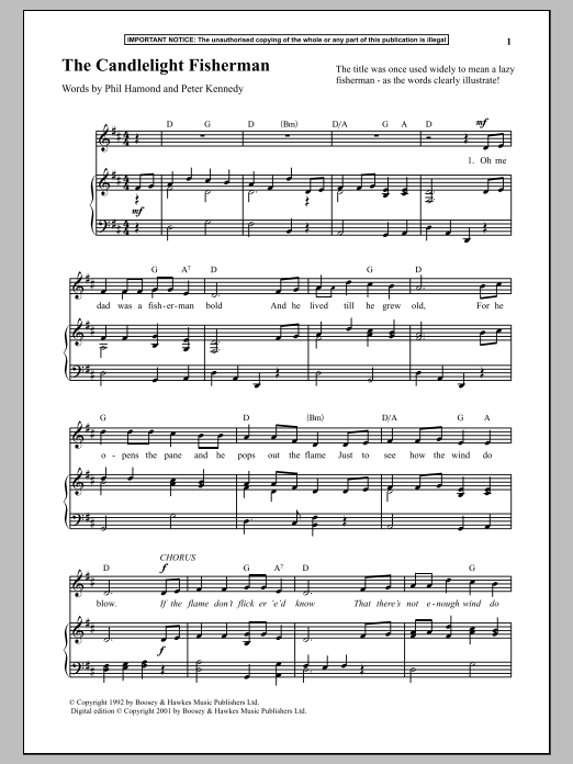 Learn to play Anonymous The Candlelight Fisherman sheet music for Piano in minutes. Anonymous The Candlelight Fisherman sheet music notes and chords