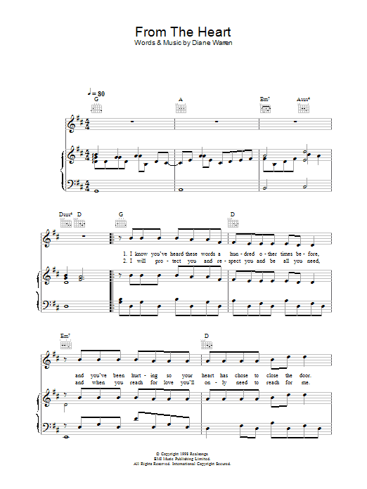 Learn to play Another Level From The Heart sheet music for Piano, Vocal & Guitar (Right-Hand Melody) in minutes. Another Level From The Heart sheet music preview music notes and score for Piano, Vocal & Guitar (Right-Hand Melody) including 6 page(s)