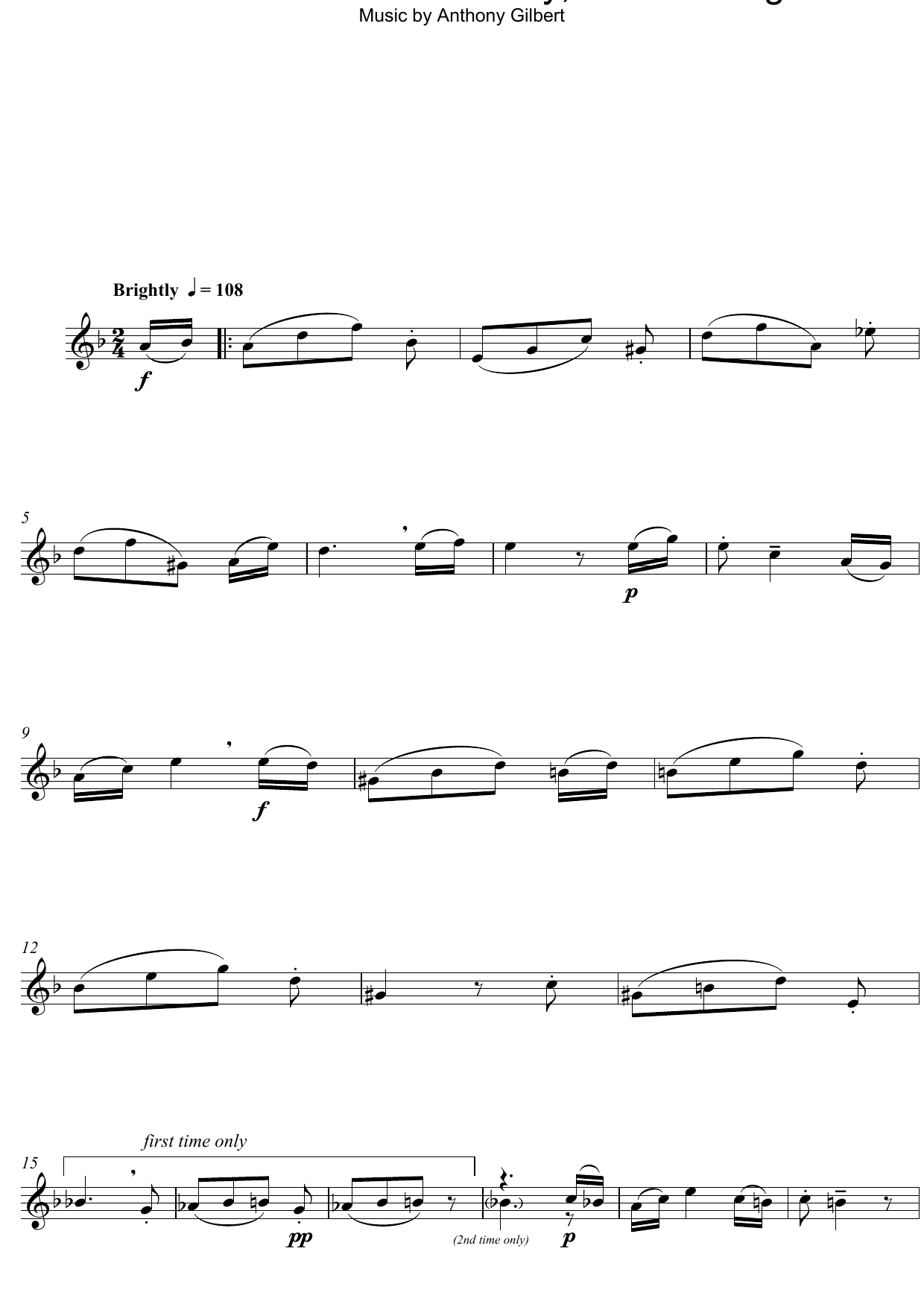 Anthony Gilbert Photos Found At Hukvaldy, In 1928: Olga sheet music, chords, lyrics - Printable PDF for Oboe