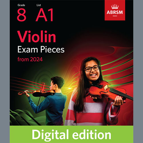 Antoine Dauvergne Allegro (Grade 8, A1, from the ABRSM Violin Syllabus from 2024) profile picture