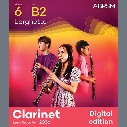 Antoni Szalowski Larghetto (Grade 6, list B2, from the ABRSM Clarinet Syllabus from 2026) profile picture