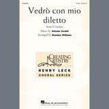 Download or print Antonio Vivaldi Vedro Con Mio Diletto (arr. Brandon Williams) Sheet Music Printable PDF 11-page score for Concert / arranged 2-Part Choir SKU: 407545
