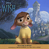 Download or print Ariana DeBose and The Cast Of Wish Welcome to Rosas (from Wish) Sheet Music Printable PDF 6-page score for Film/TV / arranged Piano, Vocal & Guitar Chords (Right-Hand Melody) SKU: 1414777