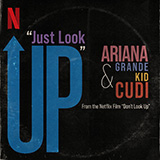 Download or print Ariana Grande & Kid Cudi Just Look Up (from Don't Look Up) Sheet Music Printable PDF 7-page score for Film/TV / arranged Piano, Vocal & Guitar Chords (Right-Hand Melody) SKU: 526175