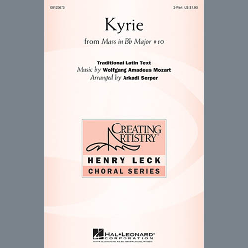 Arkadi Serper Kyrie (From The Mass In B-Flat Major #10) profile picture